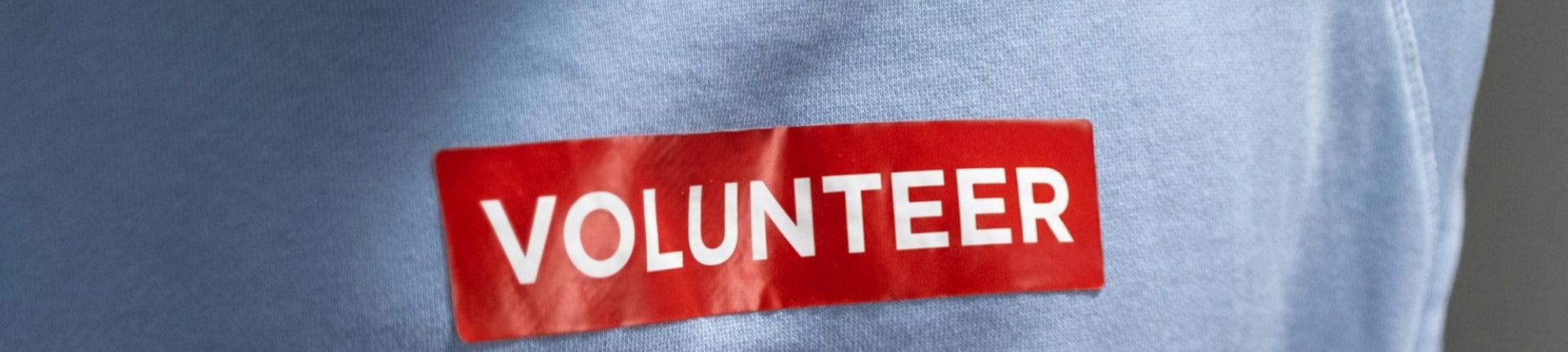 Volunteer logo displayed on T-Shirt.