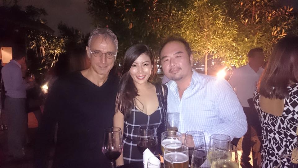 2 men and a lady