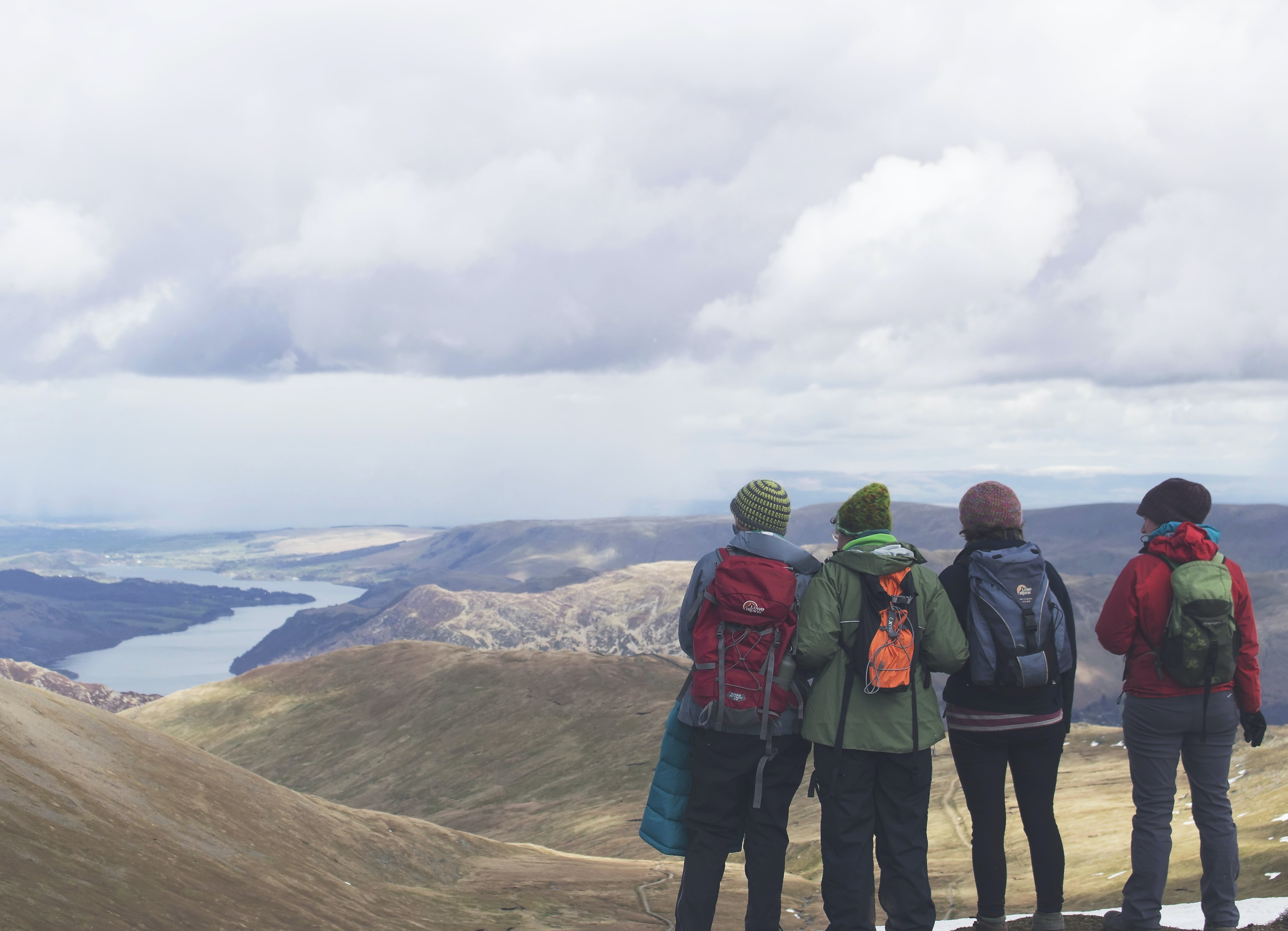 Walking in the countryside to soothe mental health