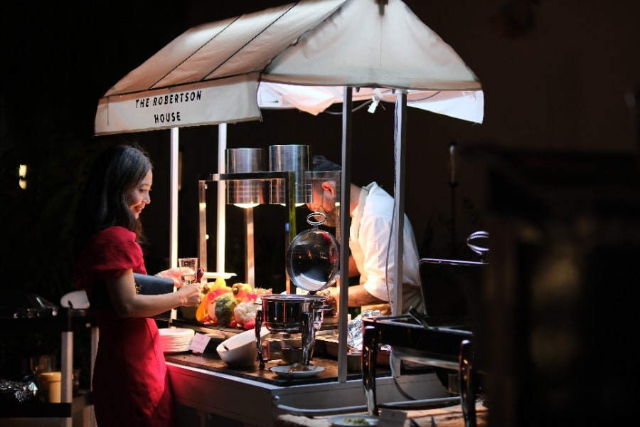 image of food cart