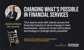 Changing what's possible in Financial Services | The Financial Technologist