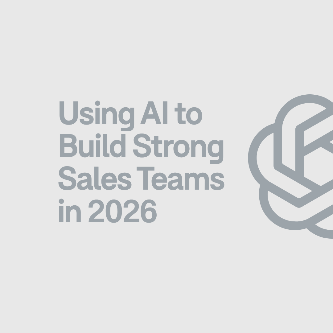 ​How Revenue Leaders Are Using AI to Build Stronger Sales Teams