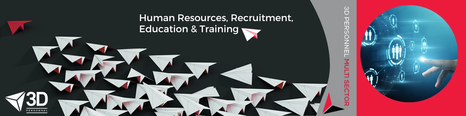 Human Resources, Education & Training graphic