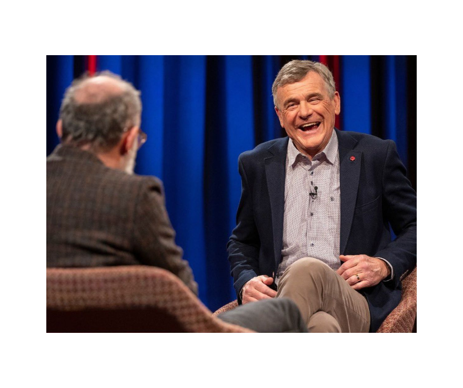 Colm O'Rourke being interviewed on Tommy Tiernan Show