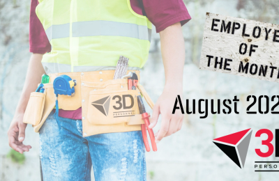Employee Of The Month August 2023 graphic