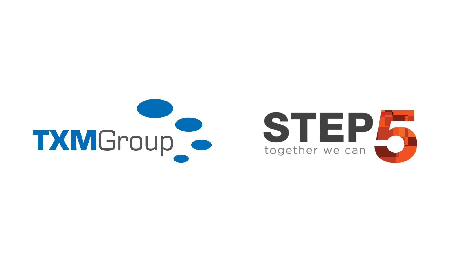 TXM Group and Step5 logos