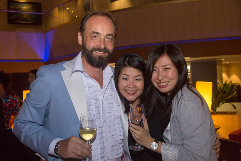 man and 2 ladies