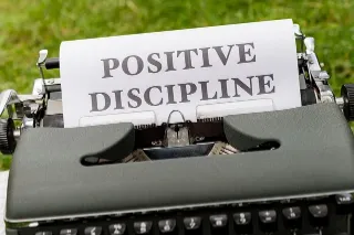 A visual representation of "Positive Discipline," emphasizing its role in fostering constructive parenting techniques.
