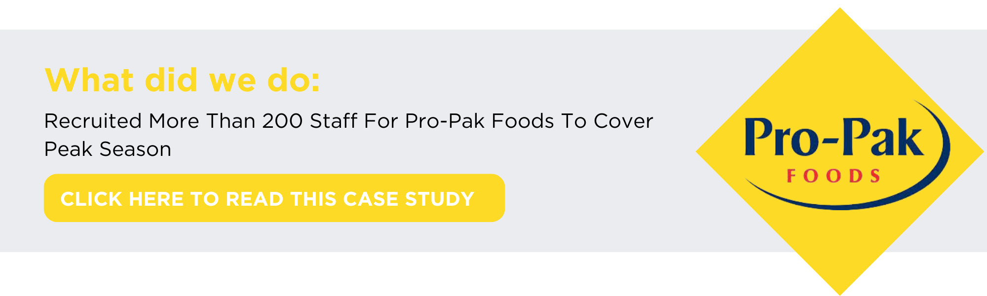Pro-Pak Foods Case Study