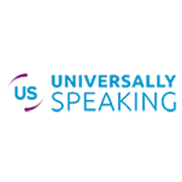 Universally Speaking logo