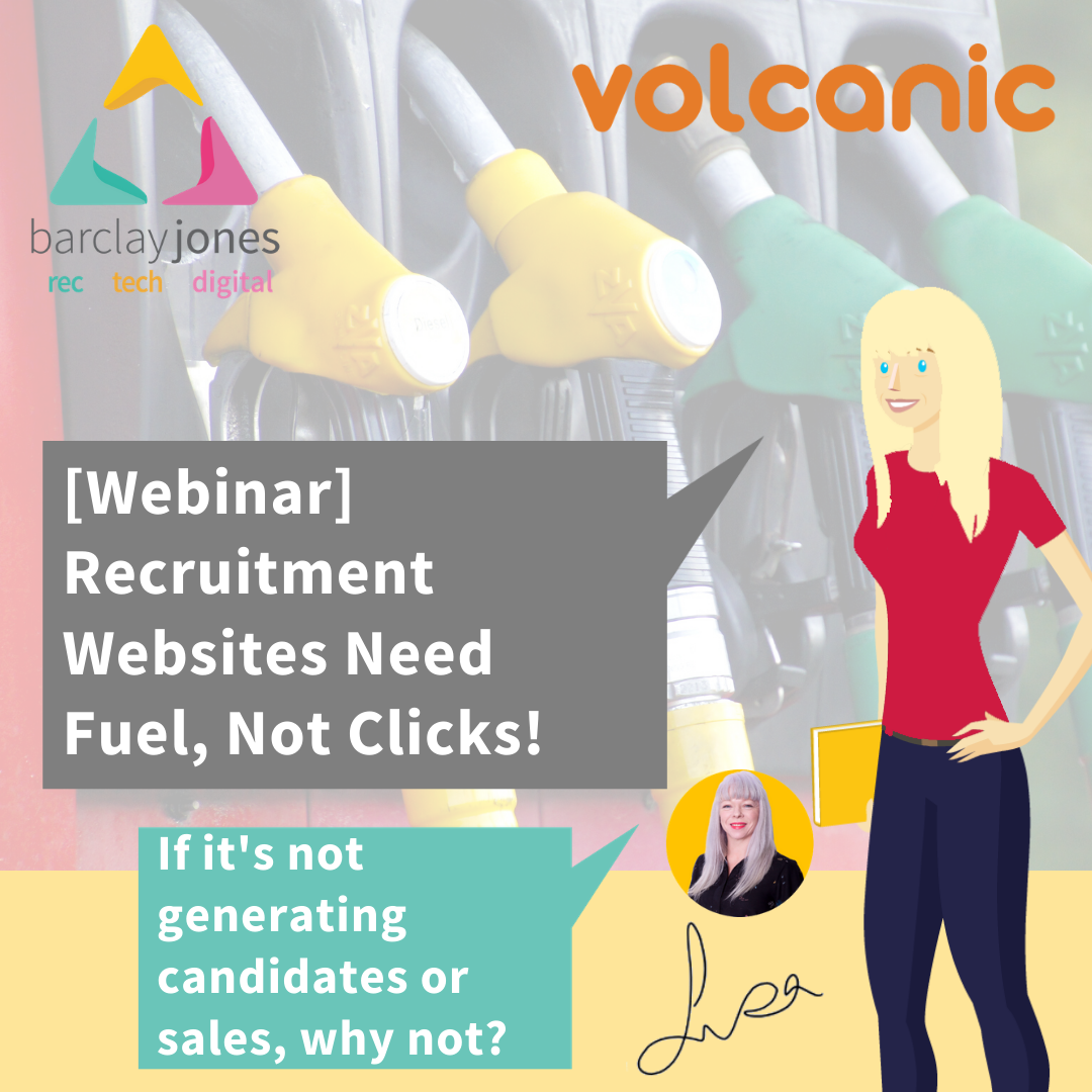 [Webinar] Recruitment Websites Need Fuel, Not Clicks! Volcanic