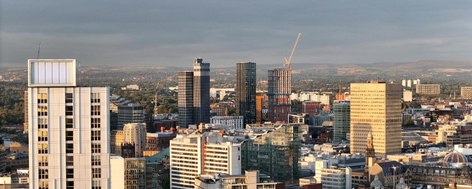 Manchester skyline