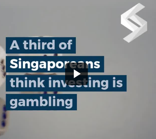 ​A third of Singaporeans think investing is gambling