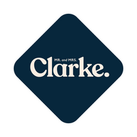 Mr & Mrs Clarke logo