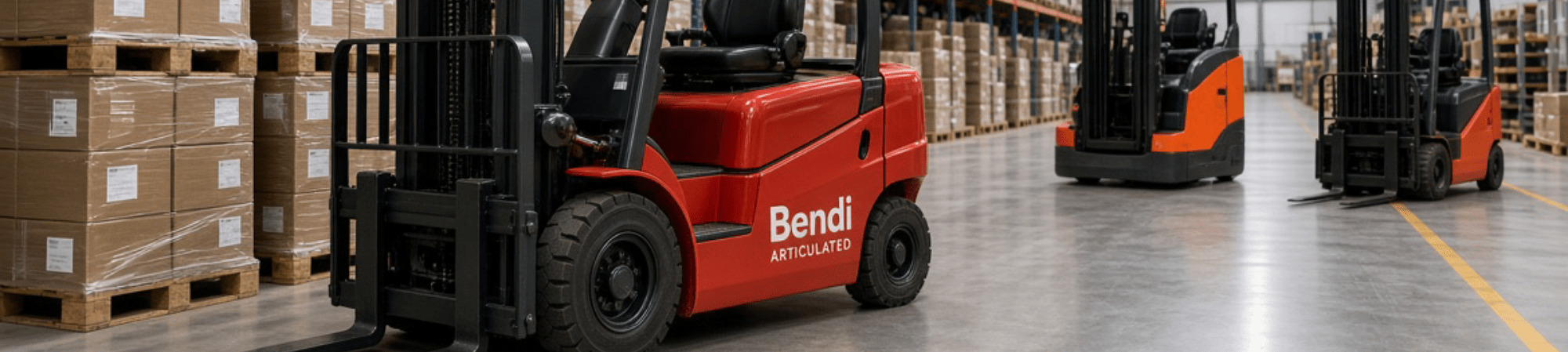 FLT drivers wanted in Northampton – Bendi, reach truck and counterbalance forklift jobs in a modern warehouse.