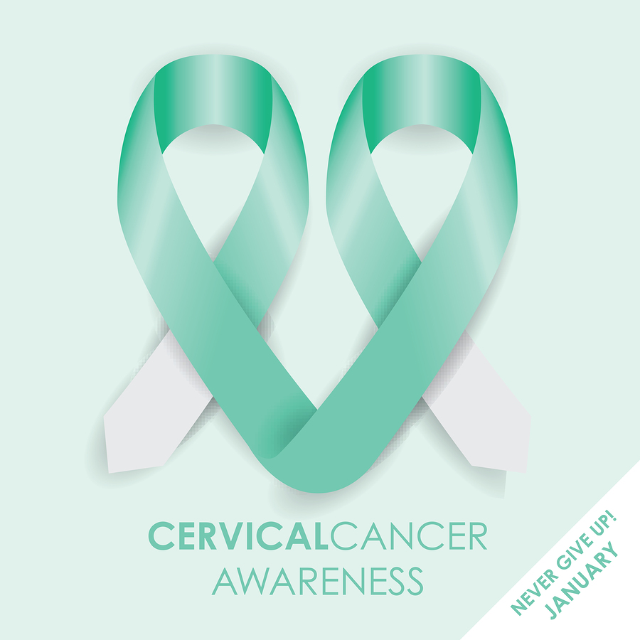 Bigstock Cervical Cancer Ribbon 77510849