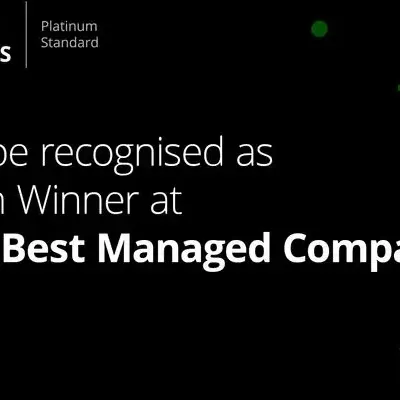 Proud to be a Platinum Winner at Ireland's Best Managed Companies 2023