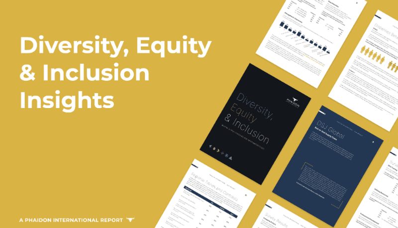 Phaidon International Diversity, Equity & Inclusion Report