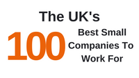 The UK's 100 Best Small Companies logo
