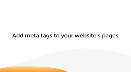Add Meta Tags To Your Website's Pages