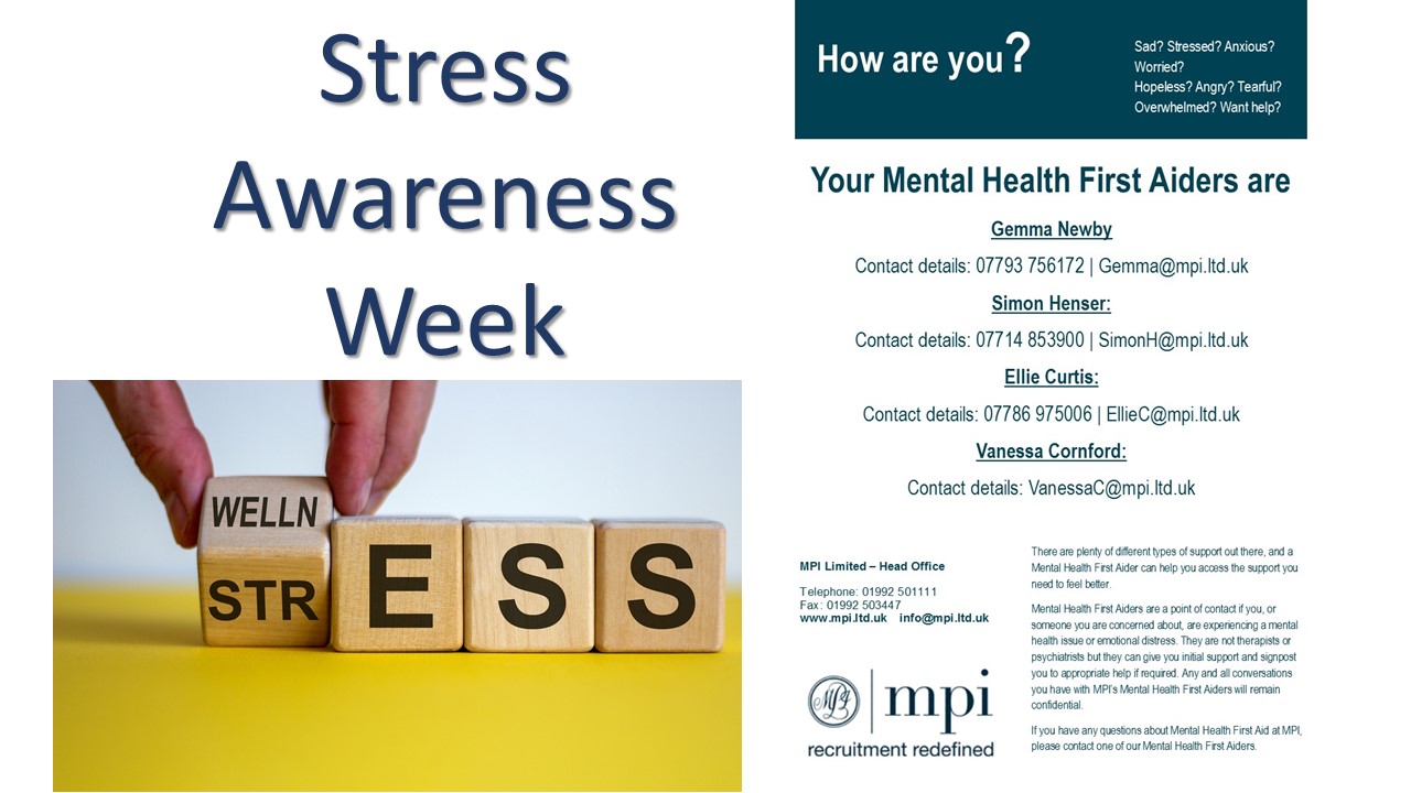 Stress Awarness Week