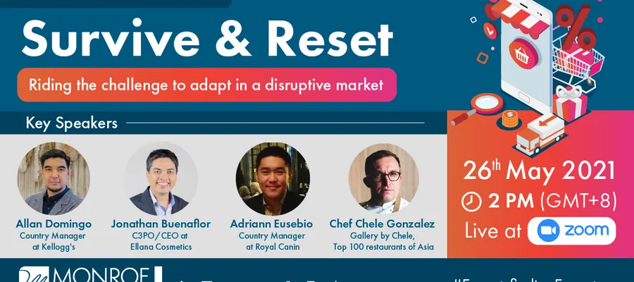 Monroe Philippines To Host Masterclass Survive And Reset Webinar