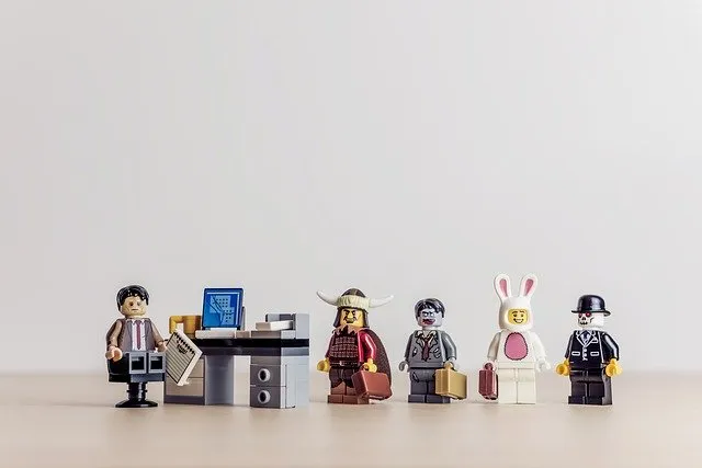 lego figurines - education