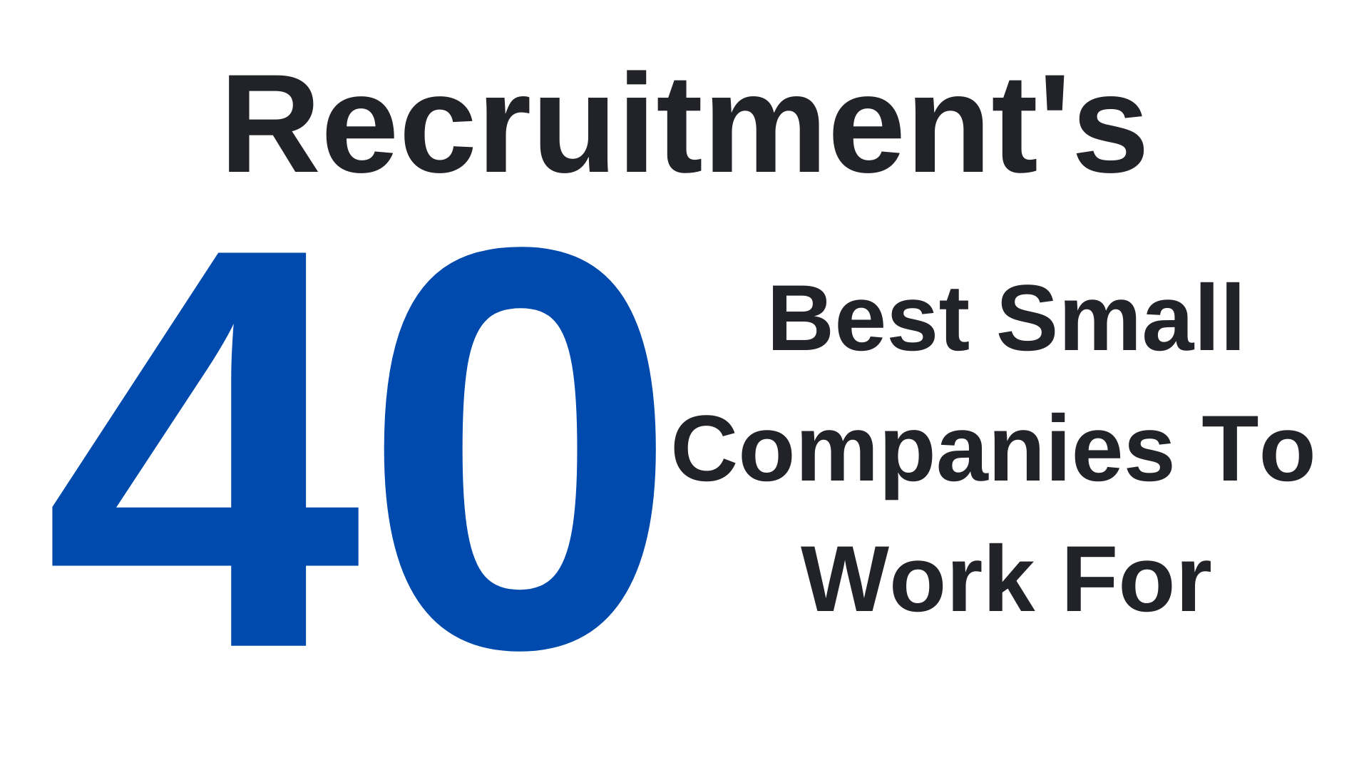 Recruitment's Best Companies