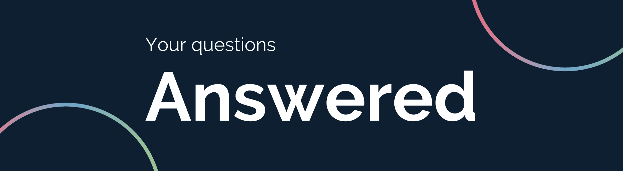 Your finance questions - answered by us