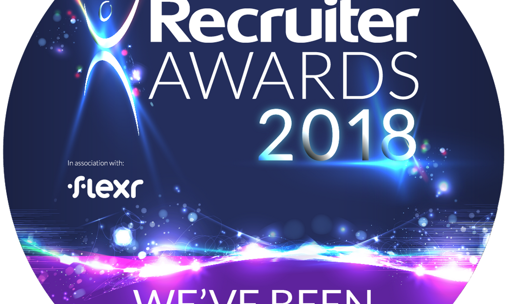 Recruiter Awards18 Official Logo Weve Been Shortlisted
