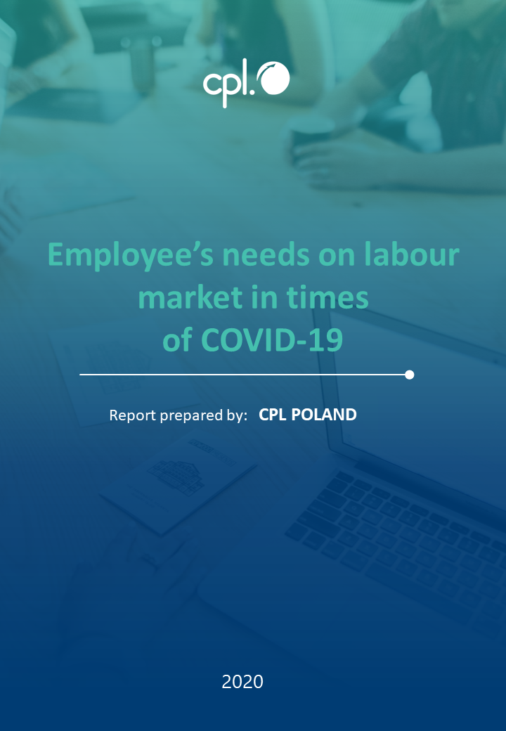 Raport Cpl: Employee’s needs on labour market in times of COVID-19