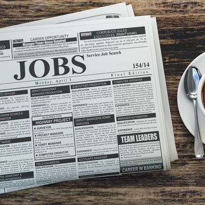 Job Classifieds Ads Newspaper And Coffee Cup On Wo 2021 10 19 01 04 12 Utc