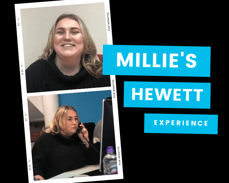 Millie's Journey at Hewett - from Apprentice to Consultant