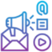 Marketing recruitment icon