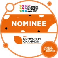 Nominees for 'Community Champion' in the British Chamber of Commerce Annual Awards.