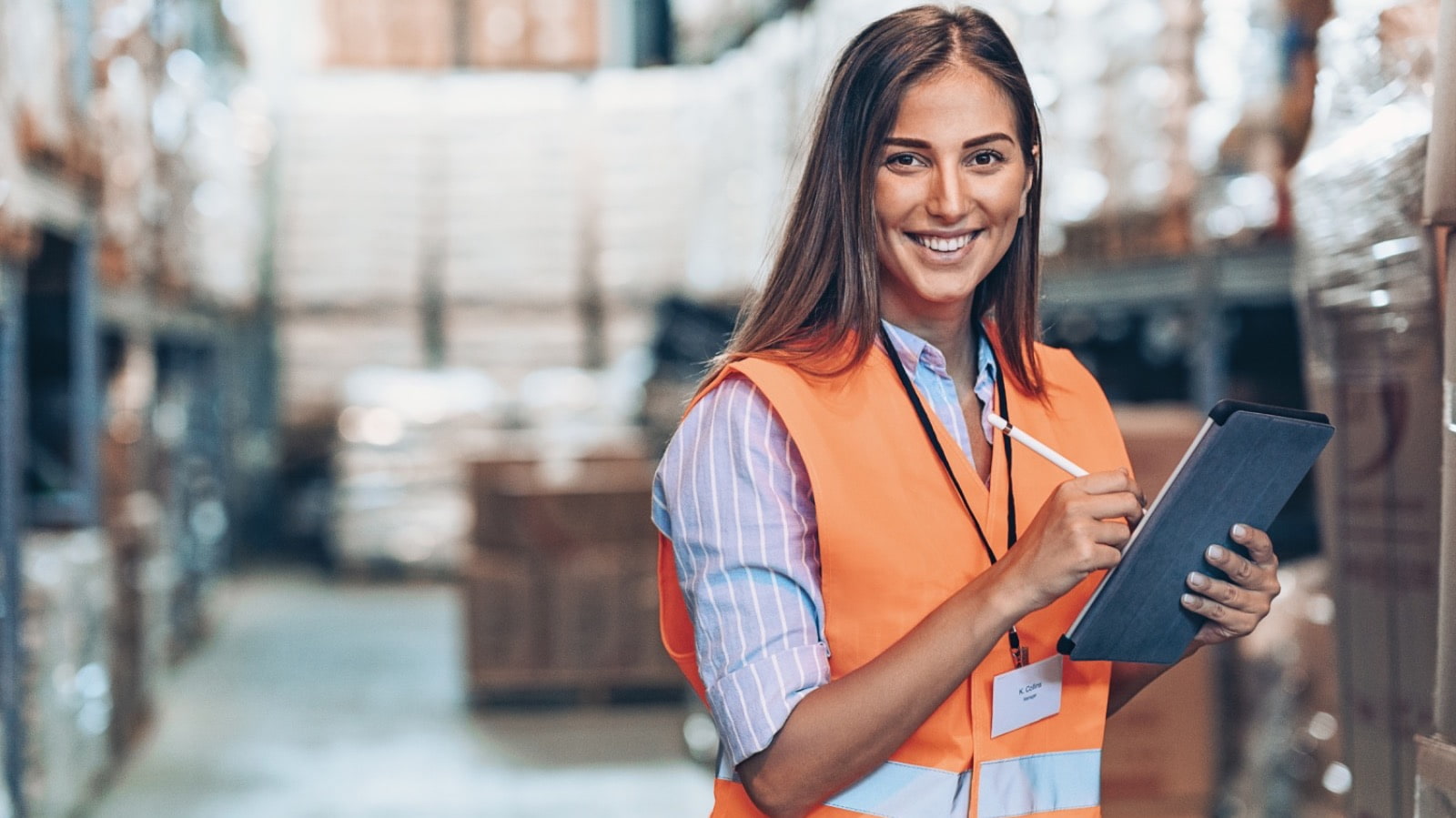 warehouse operative to supervisor warehouse manager in the warehouse picking orders