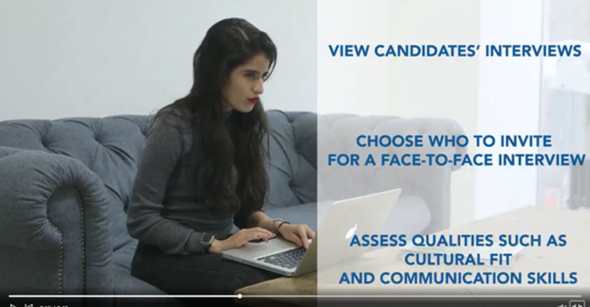 Next Phase's video-based recruitment technology can reduce the need for unneccesary first-stage interviews, enabling hiring managers to devote more time to the candidates who demonstrate the best "team fit".