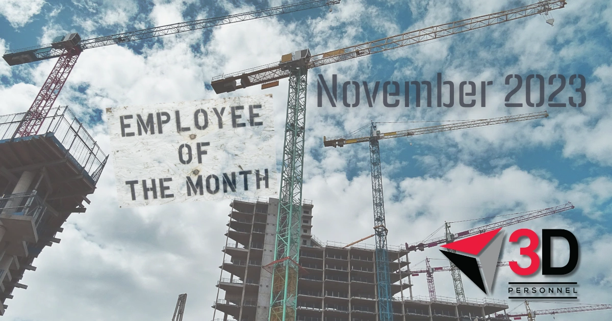 Employee Of The Month  November 2023 graphic