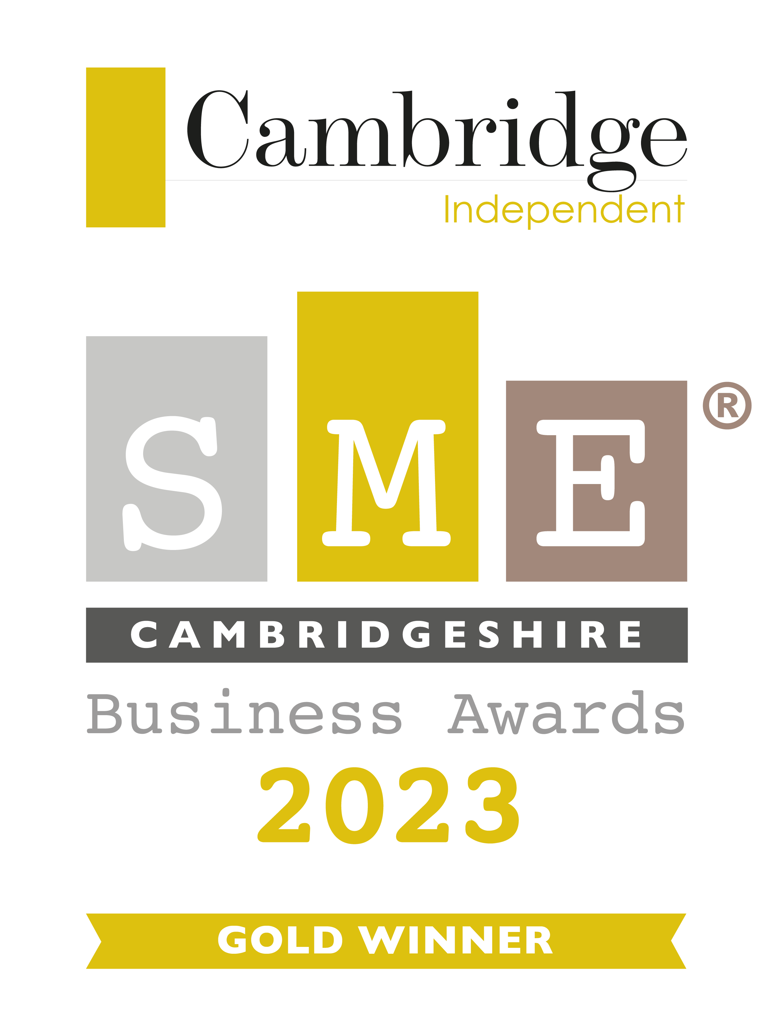 SME Cambridgeshire Business Award Winner