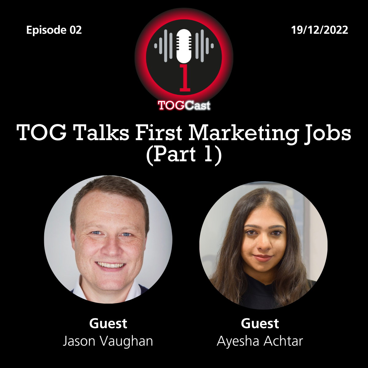 TOG Talks Marketing jobs