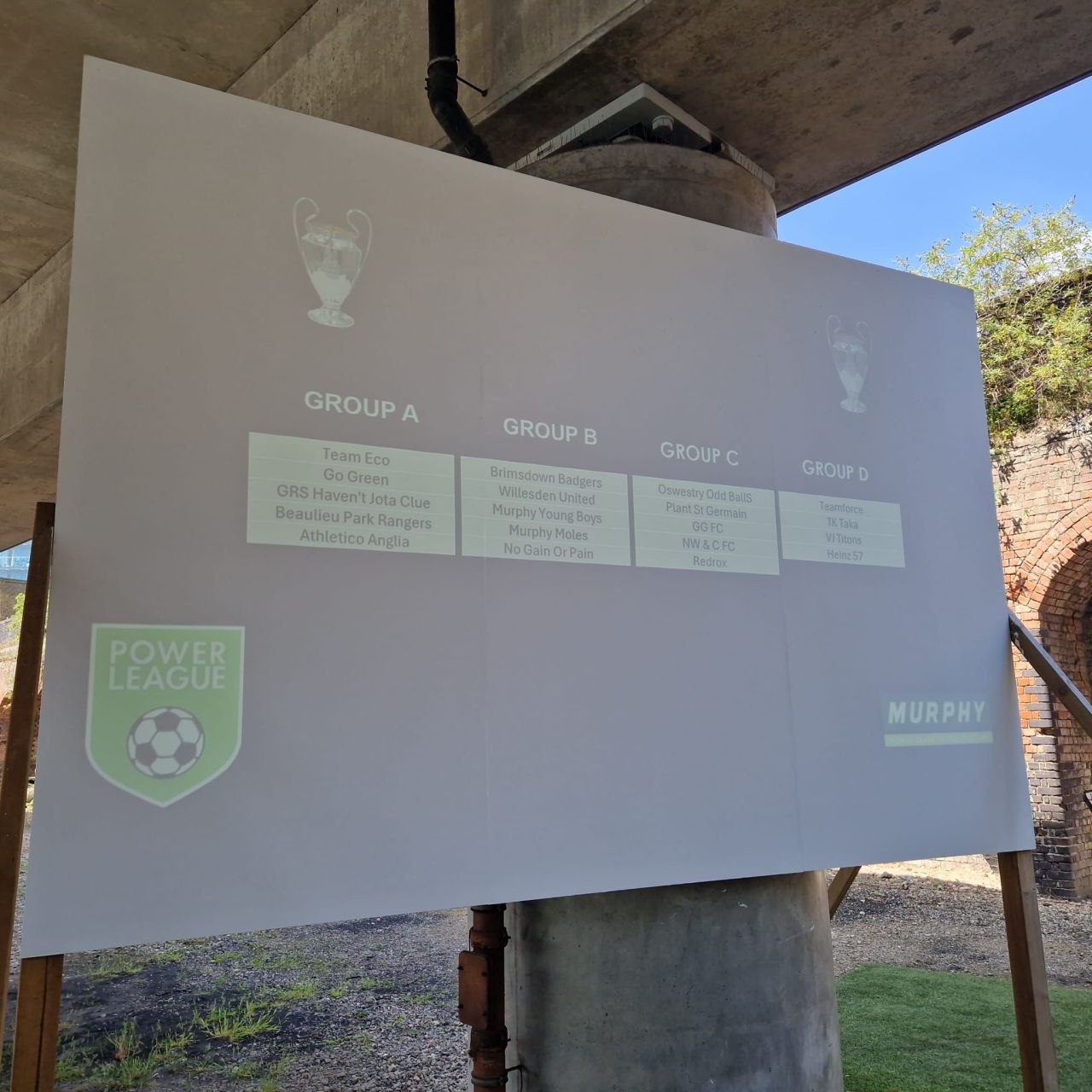 J. Murphy & Sons 5-a-side tournament