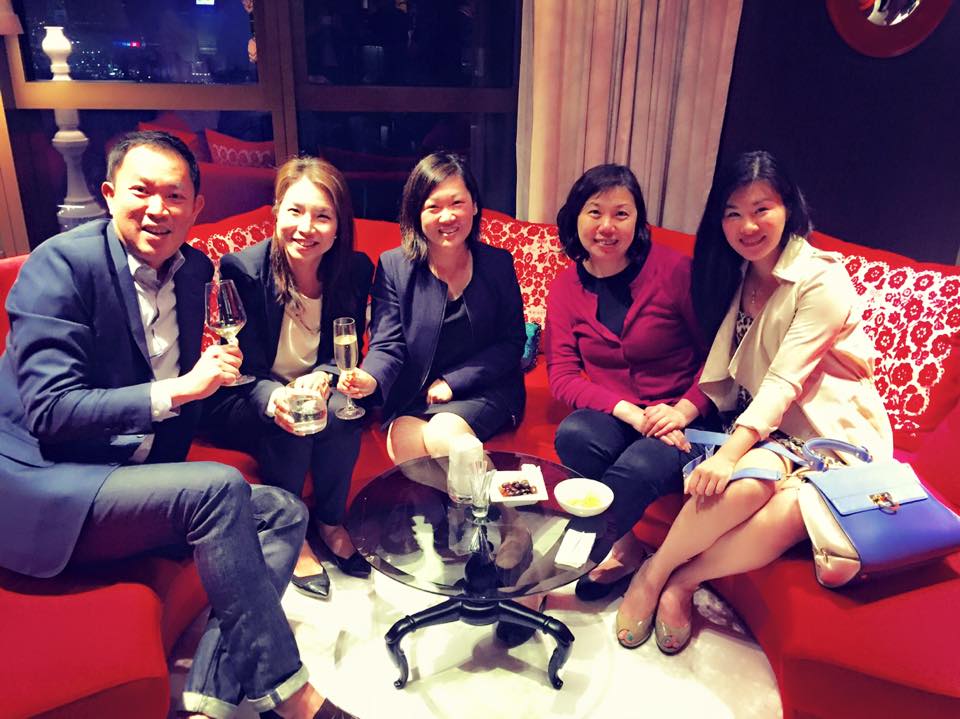 group of people sitting