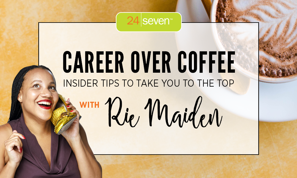 Career Over Coffee Header Rie Maiden