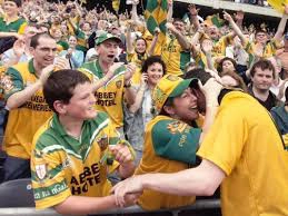 Michael as a young Donegal fan