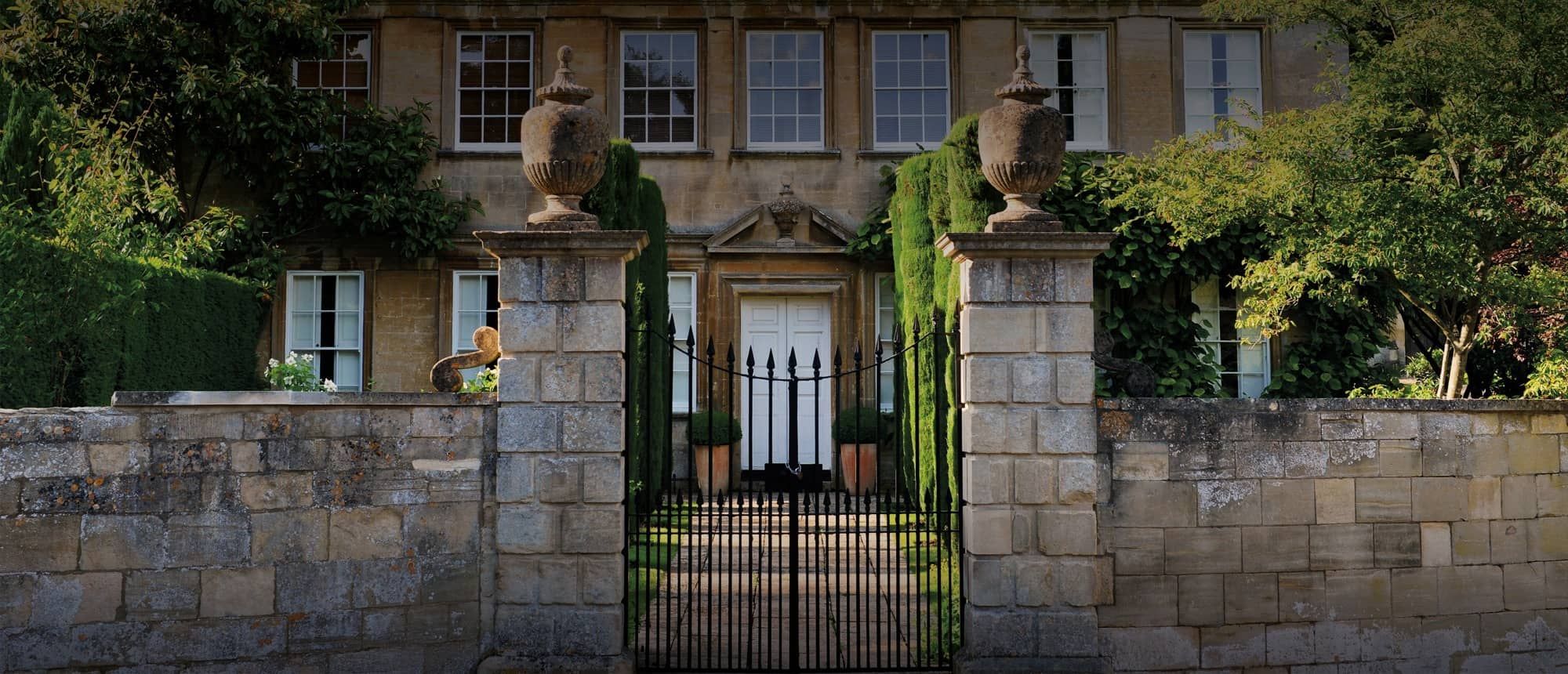 Stately Home Entrance