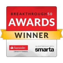 Santander Breakthrough 50 award winner