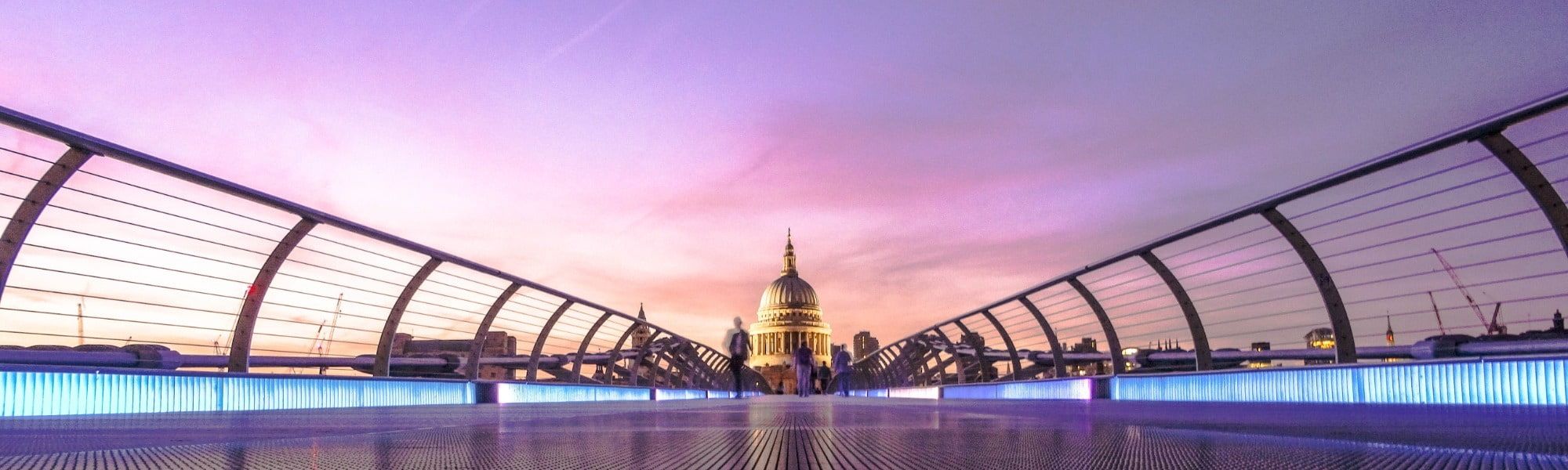London Millennium Bridge Header image