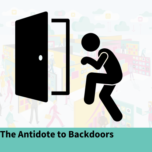 The Antidote To Backdoors