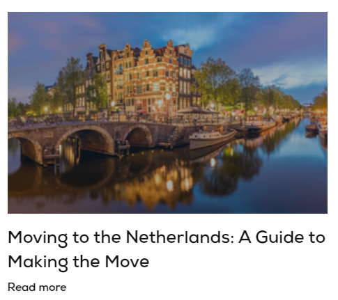 picture of the blogpost "Moving to the Netherlands"