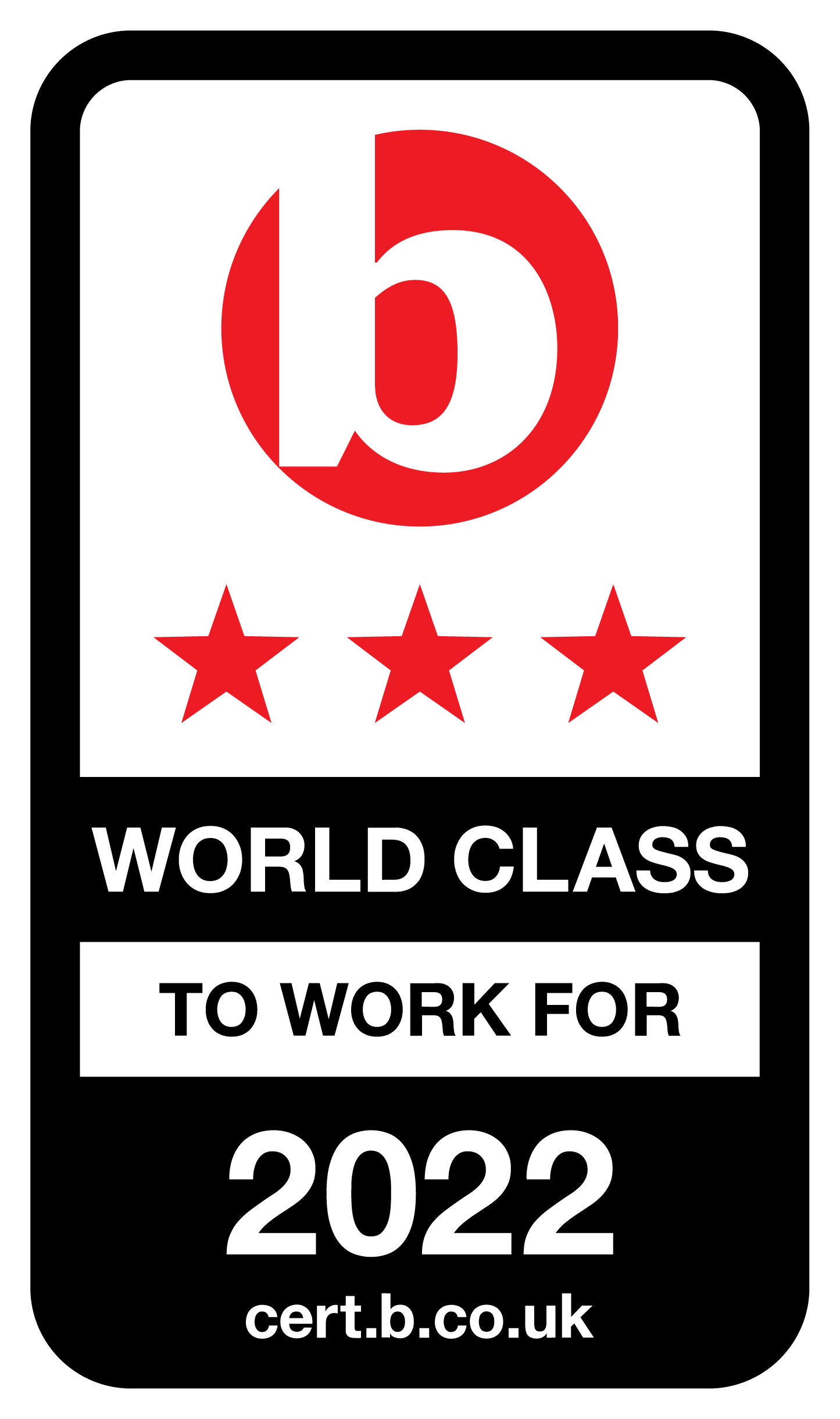 3 Star World Class Organisation to work for 